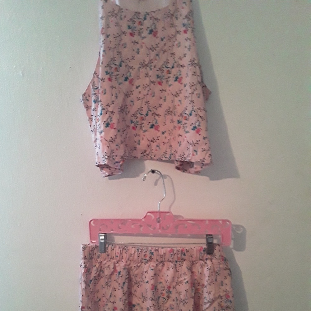 Wmn Sz Large Short Set NWT